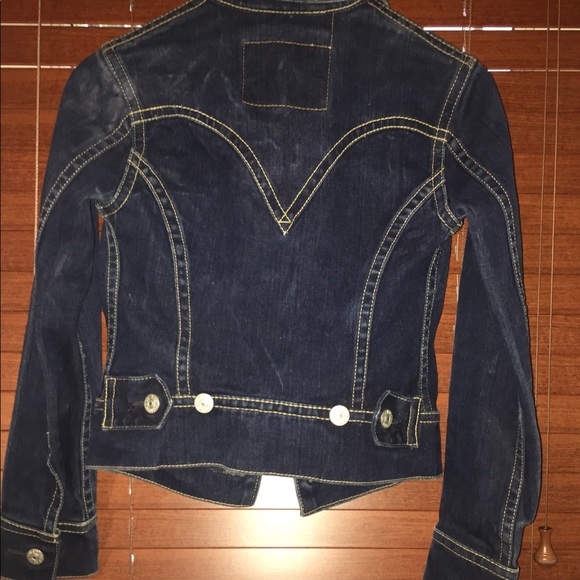 Levi’s Type 1 Iconic Jean Jacket Women’s XS - Picture 2 of 3